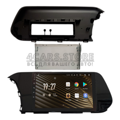 Штатна магнітола SIGMA S10464 ANDROID 12 4+64 Gb 4G DSP Hyundai i20 2021+ UV Black LHD 10"