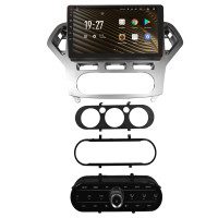 Штатна магнітола SIGMA S10464 ANDROID 12 4+64 Gb 4G DSP Ford Mondeo 4 2006-2010 Full Set AT AC Silver 10" (L1)