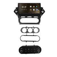 Штатна магнітола SIGMA S10464 ANDROID 12 4+64 Gb 4G DSP Ford Mondeo 4 2010-2014 Full Set AT AC Black with buttons 10" (L1)