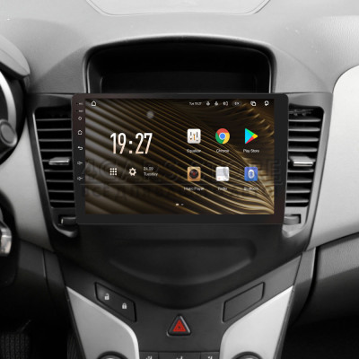 Штатна магнітола SIGMA S9464 ANDROID 12 4+64 Gb 4G DSP Chevrolet Cruze J300 2008-2014 9"