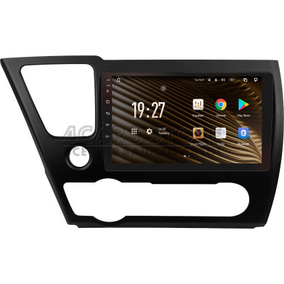 Штатная магнитола SIGMA S9464 ANDROID 12 4+64 Gb 4G DSP Honda Civic 9 Middle East 2013-2016 9" (L1)