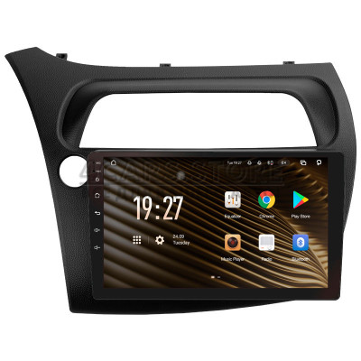 Штатна магнітола SIGMA S9464 ANDROID 12 4+64 Gb 4G DSP Honda Civic Hatchback (Left hand drive) 2006-2012 9" (L2)