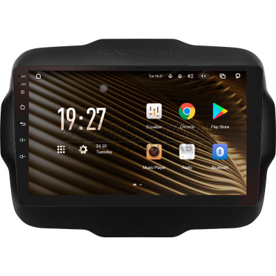Штатна магнітола SIGMA S9464 ANDROID 12 4+64 Gb 4G DSP Jeep Renegade 2014-2018 9"