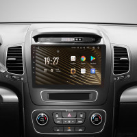 Штатная магнитола SIGMA S9464 ANDROID 12 4+64 Gb 4G DSP Kia Sorento 2 II XM 2012 - 2021 (F1) 9"