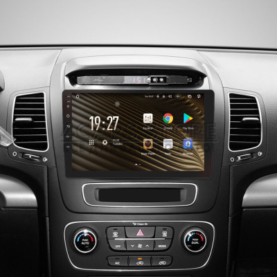 Штатная магнитола SIGMA S9464 ANDROID 12 4+64 Gb 4G DSP Kia Sorento 2 II XM 2012 - 2021 (F1) 9"