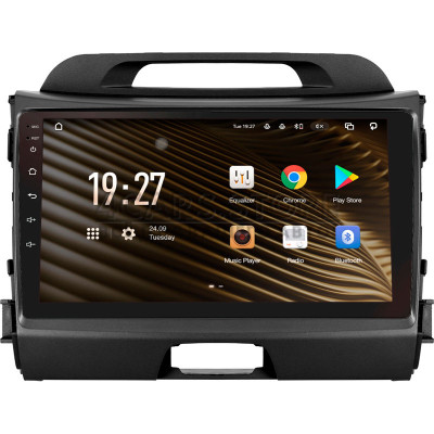 Штатная магнитола SIGMA S9464 ANDROID 12 4+64 Gb 4G DSP Kia Sportage 3 SL 2010-2016 (B) 9"