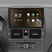 Штатна магнітола SIGMA S9464 ANDROID 12 4+64 Gb 4G DSP Mercedes Benz C Class 3 W204 S204 2006-2011 9"