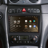 Штатна магнітола SIGMA S9464 ANDROID 12 4+64 Gb 4G DSP Mercedes Benz CLK Class C209 A209 (F2) 2002-2005 9" (L1)