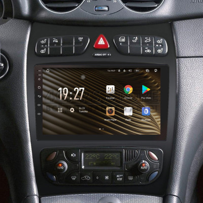 Штатна магнітола SIGMA S9464 ANDROID 12 4+64 Gb 4G DSP Mercedes Benz CLK Class C209 A209 (F2) 2002-2005 9" (L1)