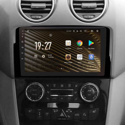 Штатна магнітола SIGMA S9464 ANDROID 12 4+64 Gb 4G DSP Mercedes Benz ML GL ML350 GL320 X164 2005-2009 (F1) 9"
