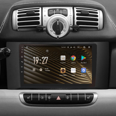 Штатна магнітола SIGMA S9464 ANDROID 12 4+64 Gb 4G DSP Mercedes Benz Smart Fortwo 2 2010-2015 (F1) 9"