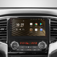 Штатная магнитола SIGMA S9464 ANDROID 12 4+64 Gb 4G DSP Mitsubishi L200 5 2018-2020 (F1) 9"
