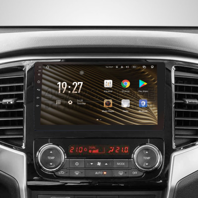 Штатная магнитола SIGMA S9464 ANDROID 12 4+64 Gb 4G DSP Mitsubishi L200 5 2018-2020 (F1) 9"