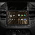 Штатная магнитола SIGMA S9464 ANDROID 12 4+64 Gb 4G DSP Mitsubishi Pajero 3 V70 V60 1999-2006 (brown) 9"
