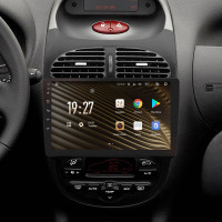 Штатна магнітола SIGMA S9464 ANDROID 12 4+64 Gb 4G DSP Peugeot 206 1998-2012 9" (L1)