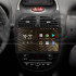 Штатна магнітола SIGMA S9464 ANDROID 12 4+64 Gb 4G DSP Peugeot 206 1998-2012 9" (L1)