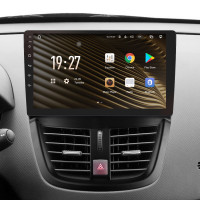 Штатна магнітола SIGMA S9464 ANDROID 12 4+64 Gb 4G DSP Peugeot 207 2006-2015 9"