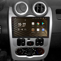 Штатная магнитола SIGMA S9464 ANDROID 12 4+64 Gb 4G DSP Renault Logan 1 Sandero For Dacia Duster 2009-2017 9"
