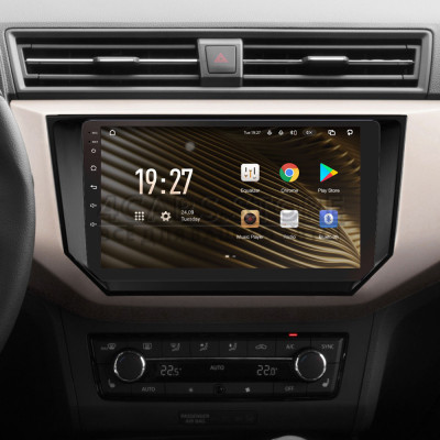 Штатная магнитола SIGMA S9464 ANDROID 12 4+64 Gb 4G DSP Seat Ibiza 2017-2020 9" (L1)