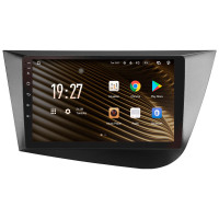 Штатная магнитола SIGMA S9464 ANDROID 12 4+64 Gb 4G DSP Seat Leon 2 2005-2012 (F2) 9"