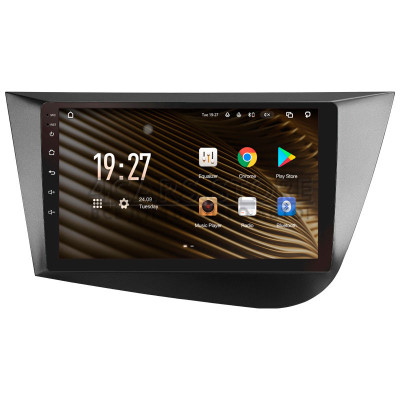 Штатная магнитола SIGMA S9464 ANDROID 12 4+64 Gb 4G DSP Seat Leon 2 2005-2012 (F2) 9"