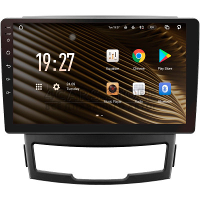 Штатна магнітола SIGMA S9464 ANDROID 12 4+64 Gb 4G DSP SsangYong Korando 3 Actyon 2 2010-2013 9"