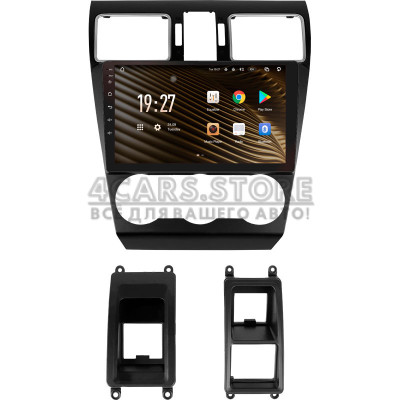 Штатна магнітола SIGMA S9464 ANDROID 12 4+64 Gb 4G DSP Subaru Forester SJ 2015-2018 9"