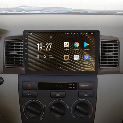 Штатна магнітола SIGMA S9464 ANDROID 12 4+64 Gb 4G DSP Toyota Corolla E130 E120 2000-2004 9"