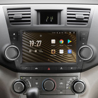 Штатная магнитола SIGMA S9464 ANDROID 12 4+64 Gb 4G DSP Toyota Highlander 2 XU40 2007-2013 (F3) 9" (L2)