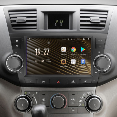 Штатная магнитола SIGMA S9464 ANDROID 12 4+64 Gb 4G DSP Toyota Highlander 2 XU40 2007-2013 (F3) 9" (L2)