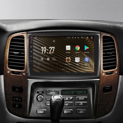 Штатная магнитола SIGMA S9464 ANDROID 12 4+64 Gb 4G DSP Toyota Land Cruiser LC 100-A 2002-2007 (A) 9"