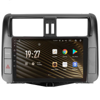 Штатная магнитола SIGMA S9464 ANDROID 12 4+64 Gb 4G DSP Toyota Land Cruiser Prado 150 2009-2013 (C) 9" (L2)