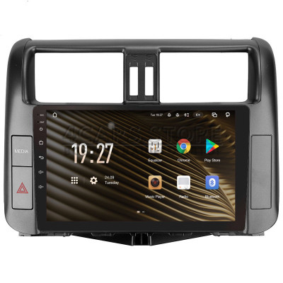 Штатная магнитола SIGMA S9464 ANDROID 12 4+64 Gb 4G DSP Toyota Land Cruiser Prado 150 2009-2013 (C) 9" (L2)