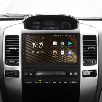 Штатная магнитола SIGMA S9464 ANDROID 12 4+64 Gb 4G DSP Toyota Land Cruiser Prado 120 3 III For Lexus GX470 GX 470 J120 2002-2009 (F1) (A) 9"