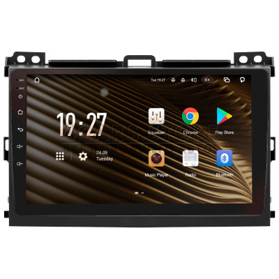 Штатна магнітола SIGMA S9464 ANDROID 12 4+64 Gb 4G DSP Toyota Land Cruiser Prado 120 3 III For Lexus GX470 GX 470 J120 2002-2009 (F1) (A) 9"