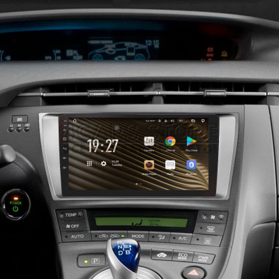 Штатная магнитола SIGMA S9464 ANDROID 12 4+64 Gb 4G DSP Toyota Prius XW30 2009-2015 9"