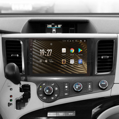 Штатная магнитола SIGMA S9464 ANDROID 12 4+64 Gb 4G DSP Toyota Sienna 3 XL30 2010 - 2014 9"