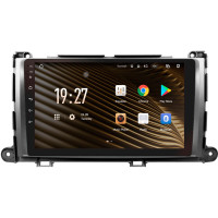 Штатная магнитола SIGMA S9464 ANDROID 12 4+64 Gb 4G DSP Toyota Sienna 3 XL30 2010 - 2014 9"