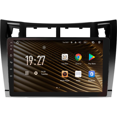 Штатная магнитола SIGMA S9464 ANDROID 12 4+64 Gb 4G DSP Toyota Yaris XP90 2005-2012 (F1) 9"
