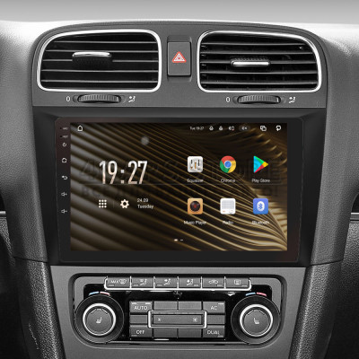 Штатная магнитола SIGMA S9464 ANDROID 12 4+64 Gb 4G DSP Volkswagen Golf 6 2008-2016 9"