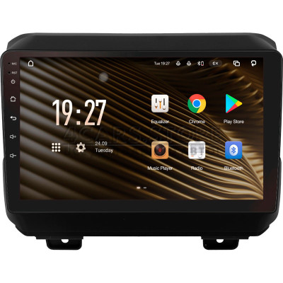 Штатна магнітола SIGMA S9464 ANDROID 12 4+64 Gb 4G DSP Jeep Wrangler 4 JL 2018-2019 9" (L1)