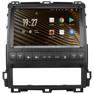 Штатна магнітола SIGMA S9464 ANDROID 12 4+64 Gb 4G DSP Toyota Land Cruiser Prado 120 For Lexus GX470 GX 470 J120 2002-2009 9" (L3)