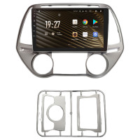 Штатна магнітола SIGMA S9464 ANDROID 12 4+64 Gb 4G DSP Hyundai i20 2012+ AT AC Sliver 9"