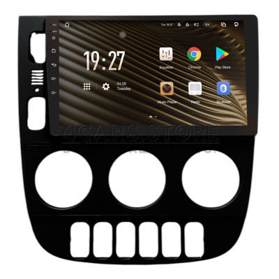 Штатна магнітола SIGMA S9464 ANDROID 12 4+64 Gb 4G DSP Mercedes Benz M-Class ML320 W163 ML320 2003-2005 LHD BLACK 9"