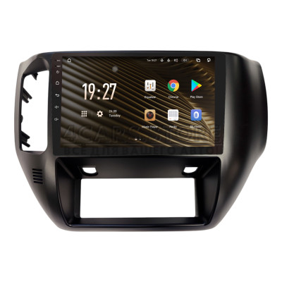 Штатна магнітола SIGMA S9464 ANDROID 12 4+64 Gb 4G DSP Nissan PATROL Y61 2004-2012 LHD Black 9"