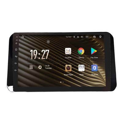 Штатная магнитола SIGMA S9464 ANDROID 12 4+64 Gb 4G DSP Toyota Yaris 2023 UV Black 9"