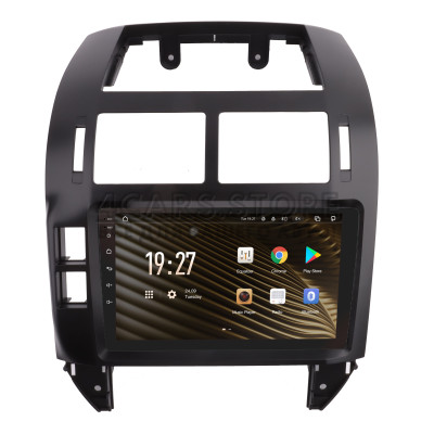 Штатна магнітола SIGMA S9464 ANDROID 12 4+64 Gb 4G DSP Volkswagen Polo Mk4 4 2001-2009 Black 9"