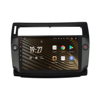 Штатна магнітола SIGMA S9464 ANDROID 12 4+64 Gb 4G DSP Citroen C4 LA LC C-Triomphe C-Quatre 2004-2014 Black 9"