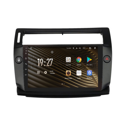 Штатна магнітола SIGMA S9464 ANDROID 12 4+64 Gb 4G DSP Citroen C4 LA LC C-Triomphe C-Quatre 2004-2014 Black 9"