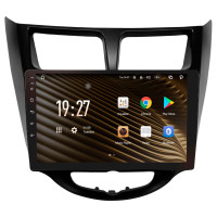 Штатна магнітола SIGMA S9464 ANDROID 12 4+64 Gb 4G DSP Hyundai Solaris 1 2010-2016 Black 9"